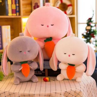 Gấu bông của khách Thỏ ú chọn trên livestream