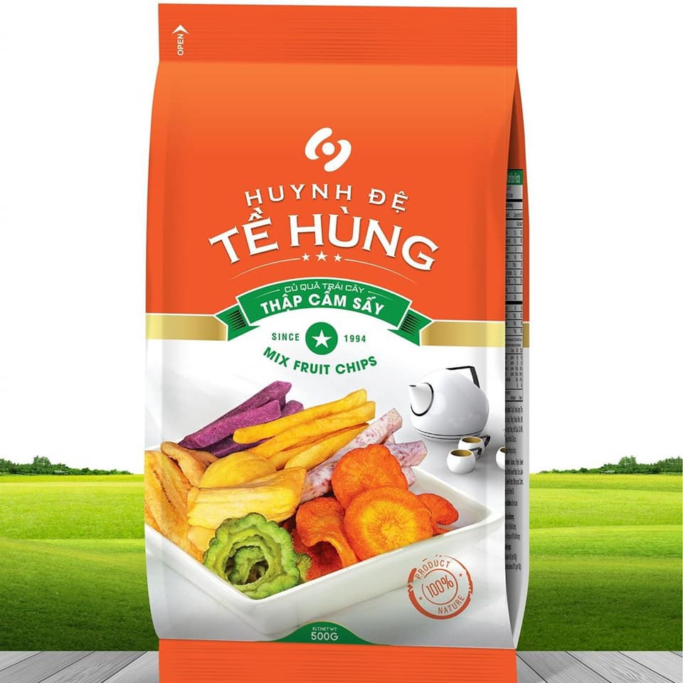 1Kg Thập cẩm sấy Huynh Đệ Tề Hùng (2 gói 500g hoặc 4 gói 250g)