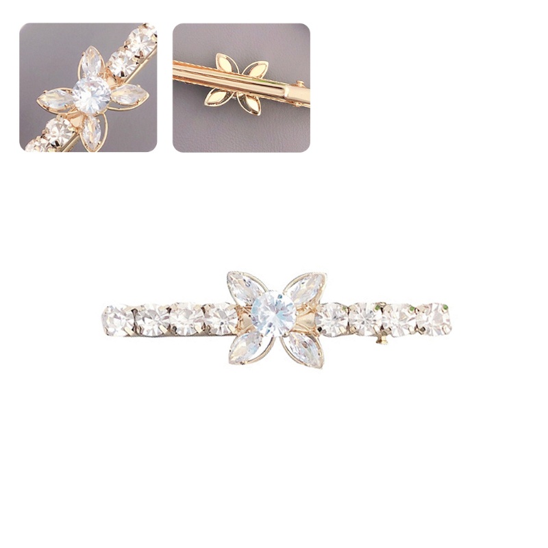 Kẹp Tóc Mỏ Vịt Đính Đá Thời Trang