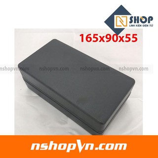 Hộp nhựa III 165x90x55 thích hợp cho việc chế tạo, làm hộp nguồn, hộp đựng mạch điện tử, hộp bảo vệ thiết bị