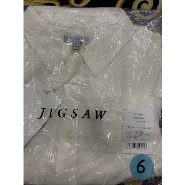 Áo sơmi lụa jigsaw