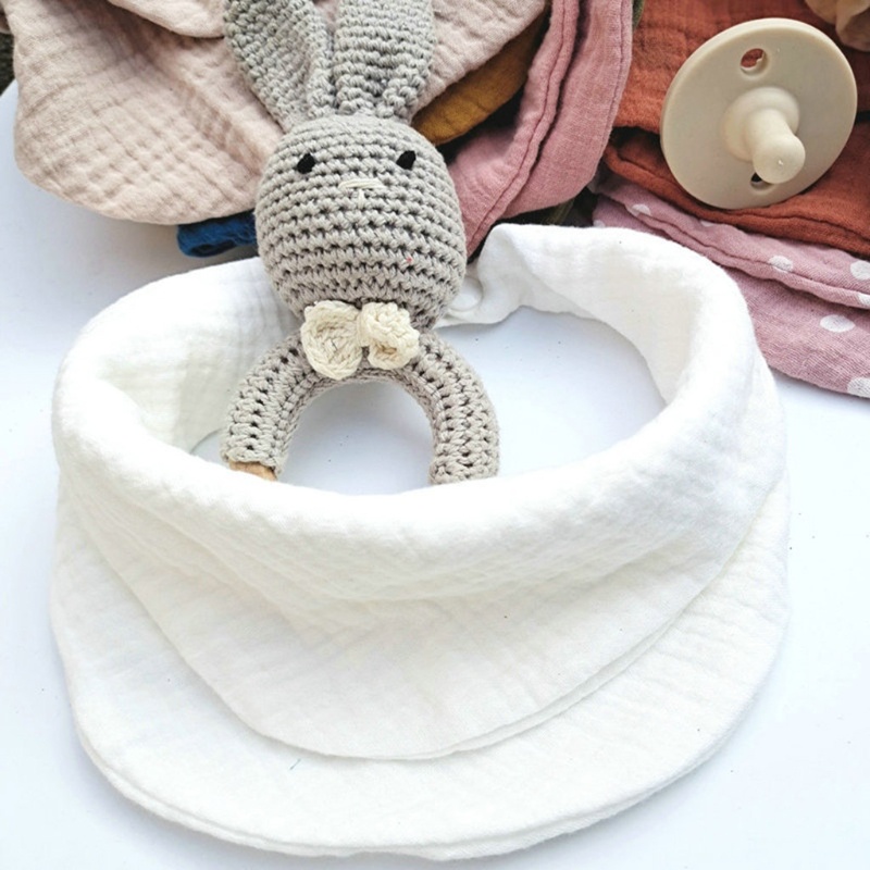 Khăn Choàng Cổ Bandana Có Nút Điều Chỉnh Được Dành Cho Trẻ Sơ Sinh