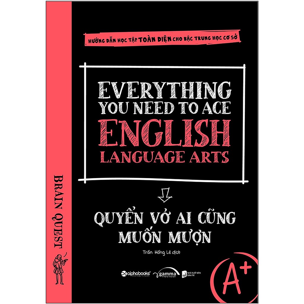 Sách - Combo: Sổ tay học nhanh toàn diện tiếng Anh THCS + Everything You Need to Ace English Language Arts (2 cuốn)