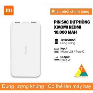 Pin sạc dự phòng xiaomi redmi 10000mah pb100lzm 1 đổi 1
