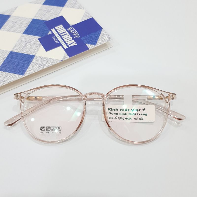 Combo gọng kính 513 + tròng chống xước 1.56