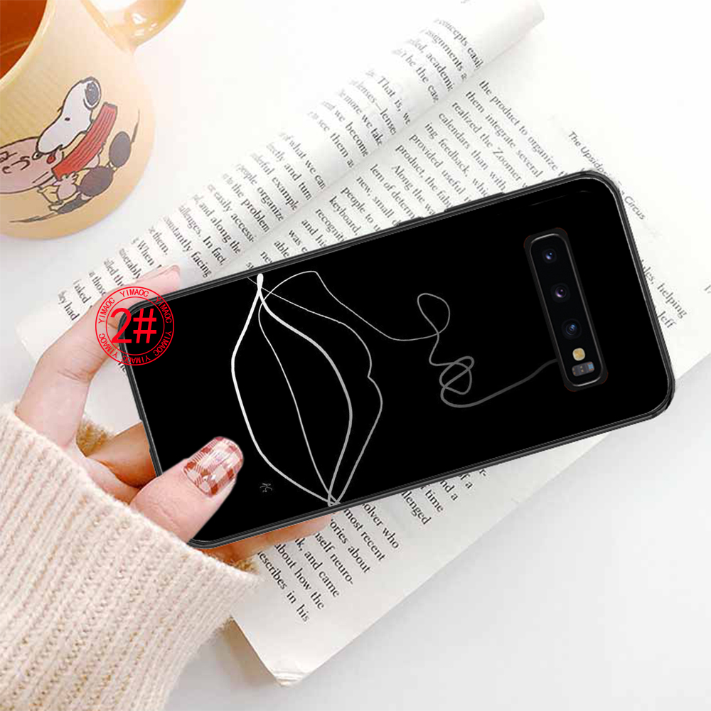 Ốp điện thoại hình vẽ nghệ thuật cho Samsung S20 Ultra Note 8 9 10 Plus Lite