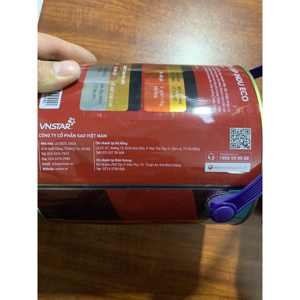 Sơn Đại Bàng , sơn indu thái 3Kg Chính Hãng Sơn Sắt mạ kẽm , gỗ