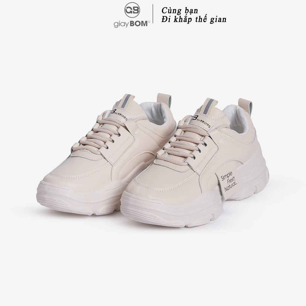 [Mã FAGREEN245 giảm 10% tối đa 30k đơn từ 99k] Giày Thể Thao Đế Đúc Cao 4 cm Da PU B888