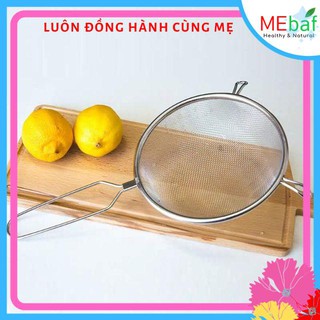 Rây Lọc Cháo Và Thức Ăn Cho Bé Siêu Mịn Lọc Bột Inox Nhật Bản 15Cm