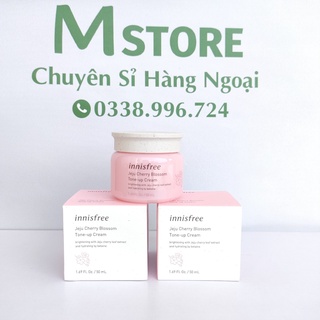 Kem dưỡng trắng nâng tone da Innisfree Jeju Cherry Blossom Tone Up Cream 50ml