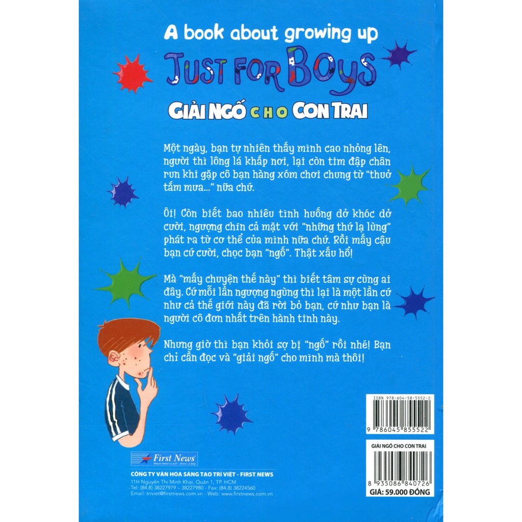 Sách - Giải Ngố Cho Con Trai | BigBuy360 - bigbuy360.vn