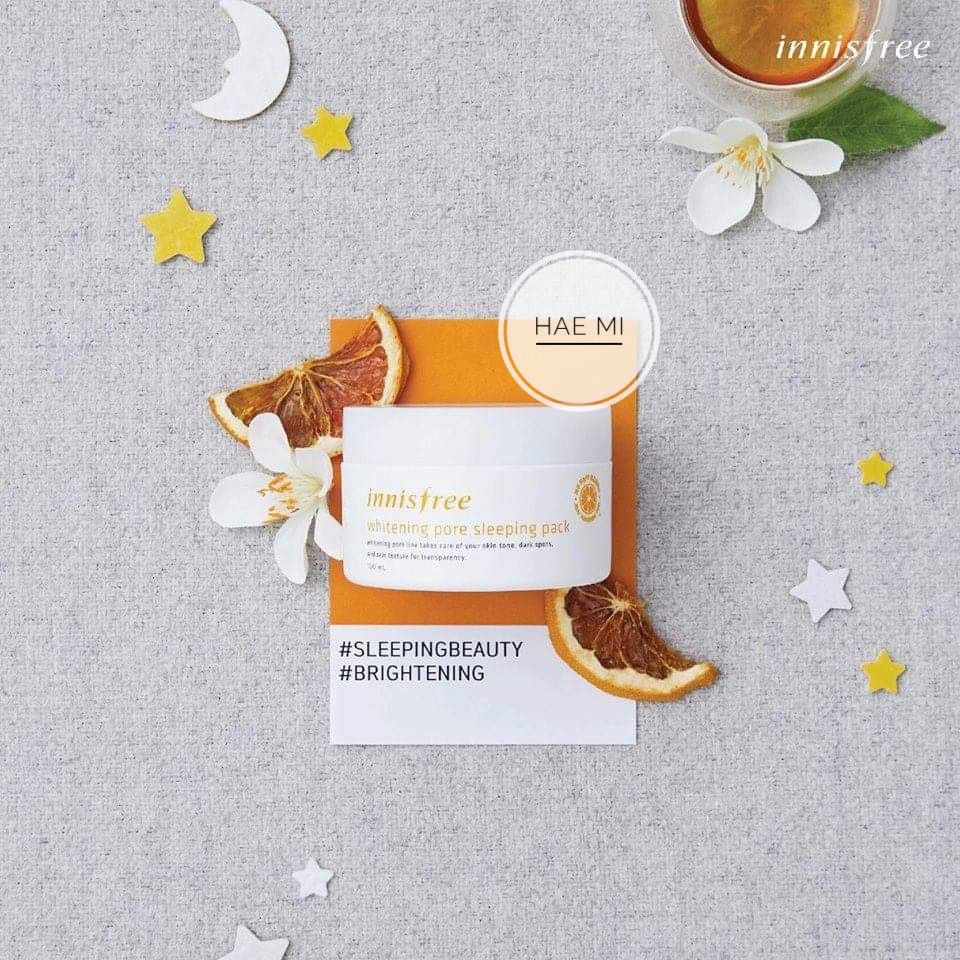 Mặt nạ ngủ INNISFREE WHITENING PORE SLEEPING PACK EX