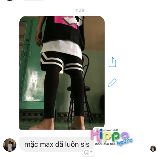 Short unisex 2 viền double v trắng ( short 2v)- hình thật khách feedback | BigBuy360 - bigbuy360.vn