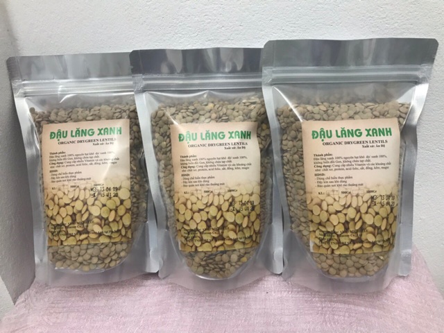 500g đậu lăng xanh hữu cơ | BigBuy360 - bigbuy360.vn