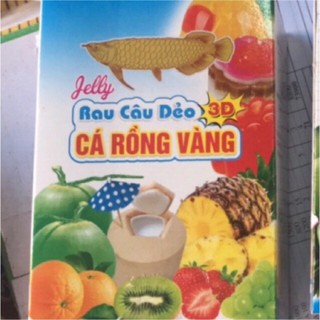 THẠCH RAU CÂU CÁ DẺO ,AGA , THẠCH DỪA