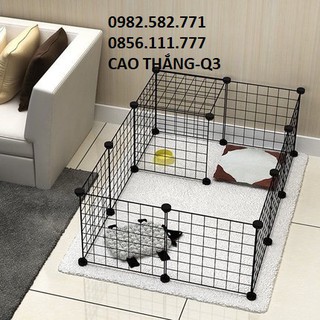 CHUỒNG QUÂY CHÓ MÈO LẮP GHÉP ĐA NĂNG, LỒNG MÈO , LỒNG CHO BỌ, SÓC HAMSTER...