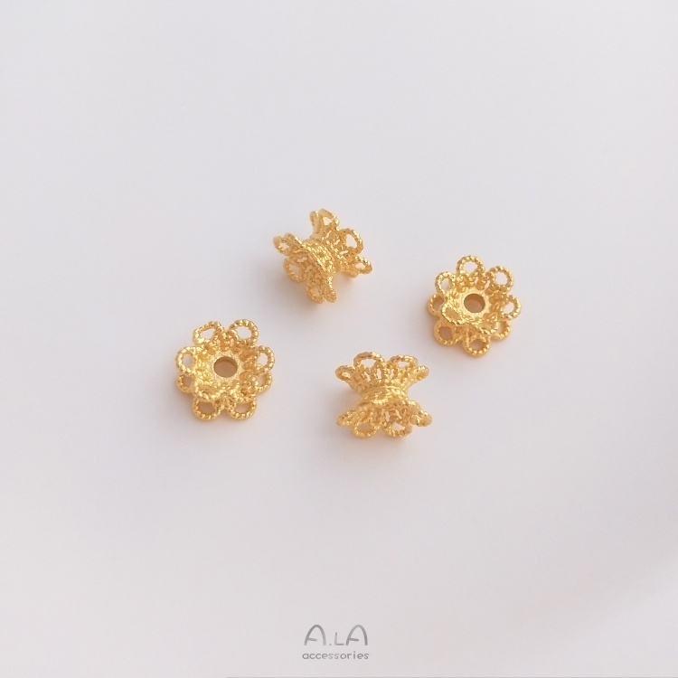 Phụ Kiện Trang Trí Giá Đỡ Vòng Tay/Vòng Tay Ren Hoa Hai Mặt Màu Sắc Mạnh Mẽ diy