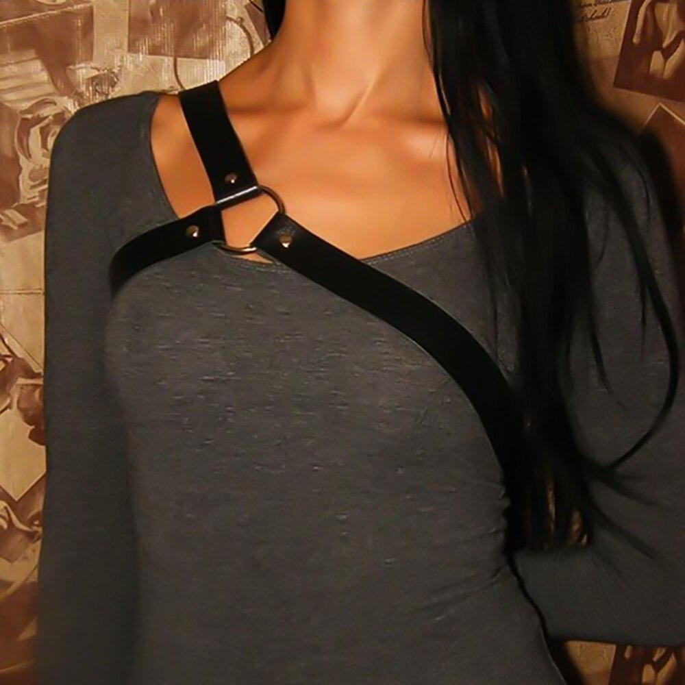 Đai Nịt Bít Tất Da Phong Cách Harajuku Gợi Cảm Cho Nữ