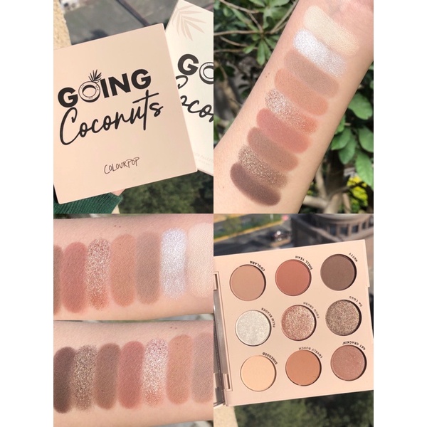 Bảng phấn mắt Colourpop Going Coconut