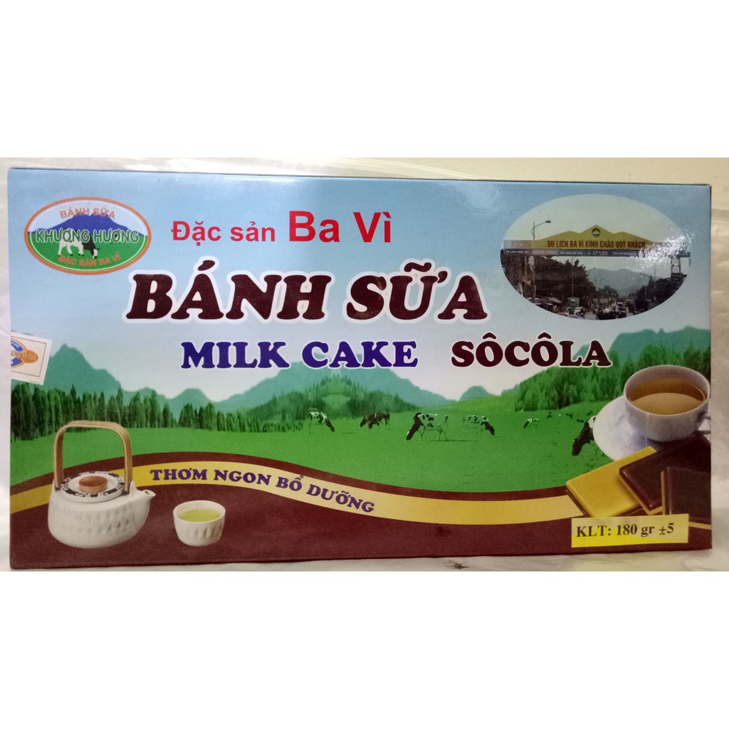 Combo 5 hộp bánh sữa Ba Vì milk cake