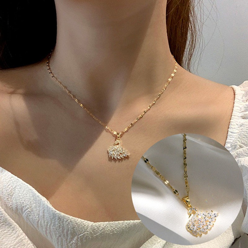 Dây chuyền titan nữ nhiều kiểu dáng trang sức titan cao cấp 100% TITAN NGUYÊN CHẤT KHÔNG GỈ thiết kế thời trang mẫu mới 2021