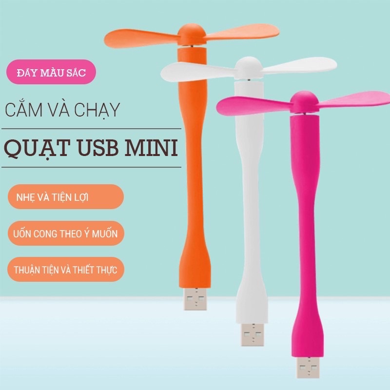 siêu  phẩm  Quạt USB quạt  USB xiaomi quạt USB nhỏ gọn tiện lợi di động