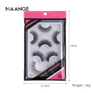 Lông Mi Giả 3D 4 Cặp MAANGE