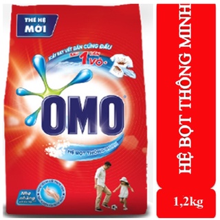 Bột giặt OMO hệ bọt thông minh bịch 1.2 kg