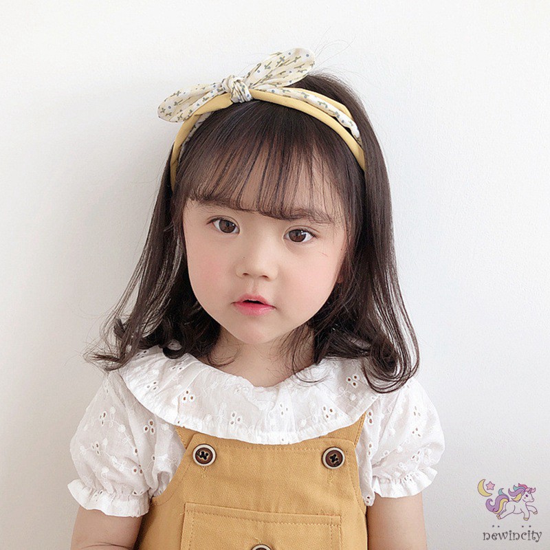 Băng Đô Cài Tóc Họa Tiết Hoa Đáng Yêu Cho Bé Gái