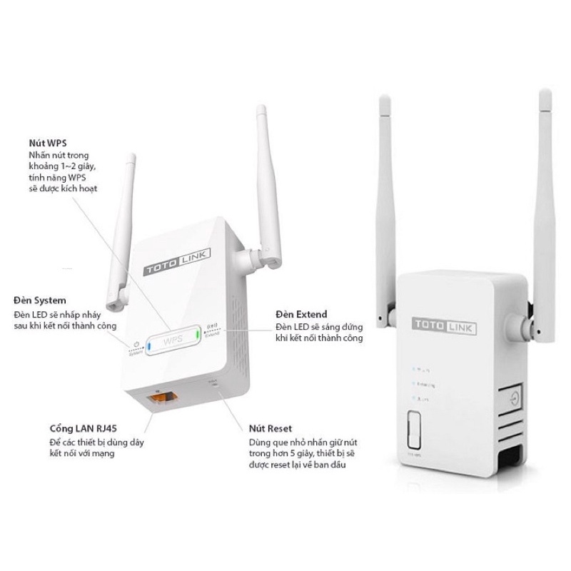 Repeater WiFi Totolink EX200 cũ giá rẻ