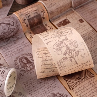 cuôn băng dán washi tape vintage