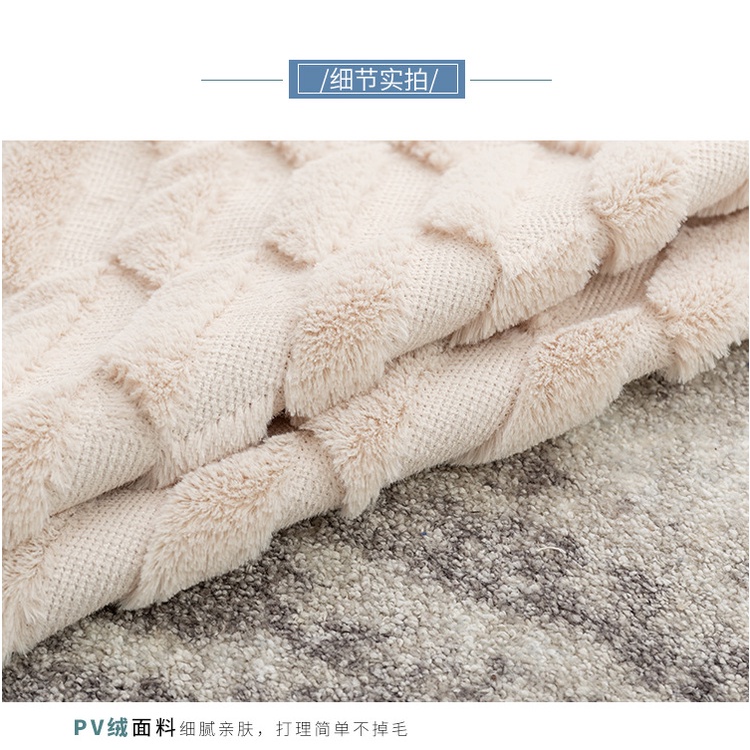 Vỏ gối hình vuông 30x50cm/45x45cm/50x50cm 10 màu trang trí phòng khách
