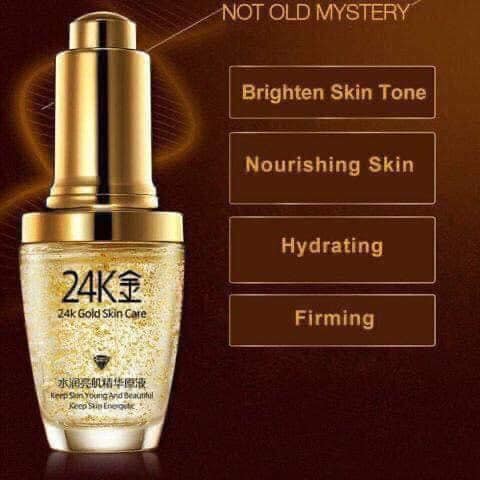 Serum 24K Gold Skin Care Bioaqua Tinh Chất Vàng 24K Dưỡng Da Chuyên Sâu, Kiểm Soát Dầu, Dưỡng Ẩm, Sáng Da Chính Hãng