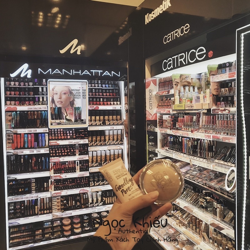 Kem lót hồng Catrice dành cho da khô chính hãng store Đức