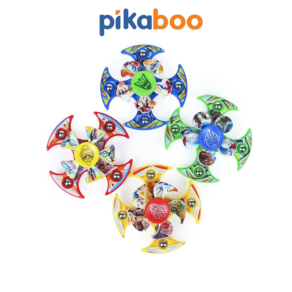 Đồ chơi con quay Spinner vô cực 4 cánh cho bé cao cấp Pikaboo