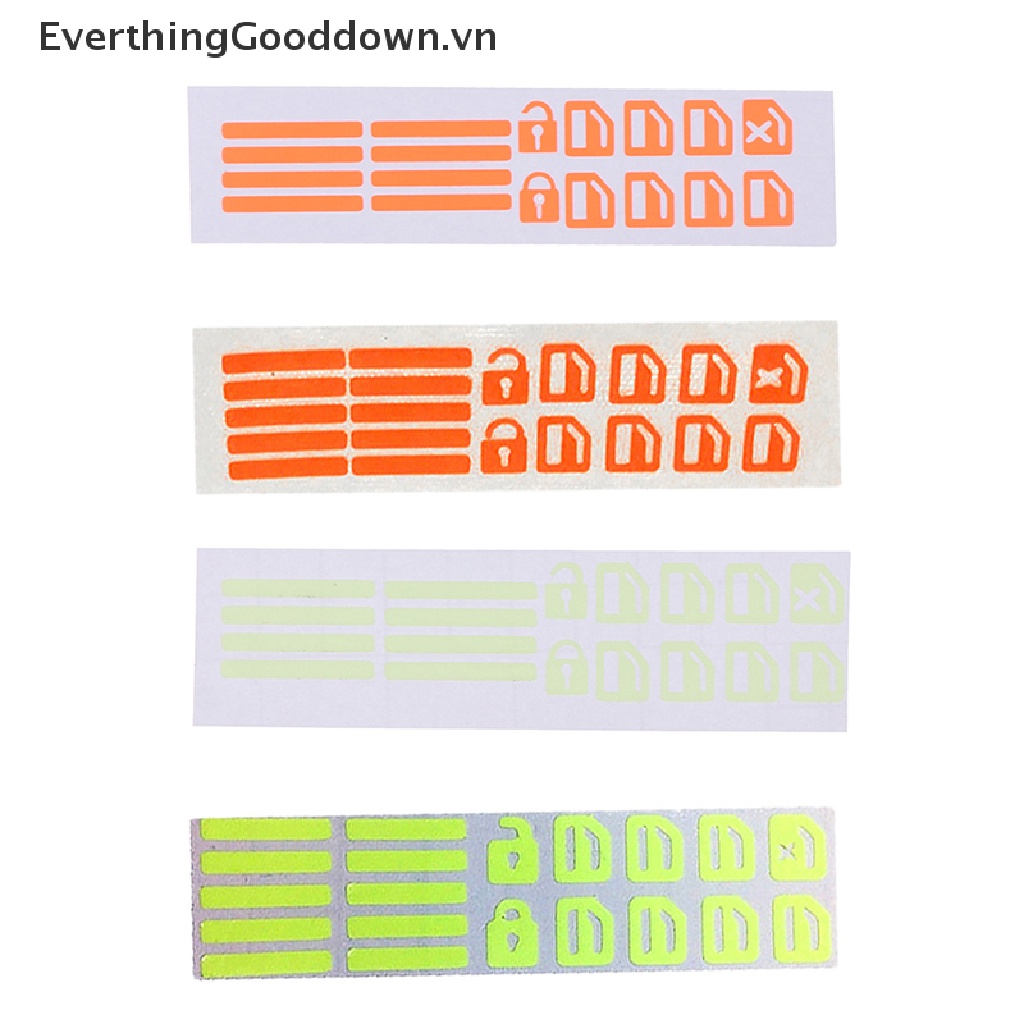 Sticker Phản Quang Dán Trang Trí Công Tắc Cửa Sổ Xe Hơi