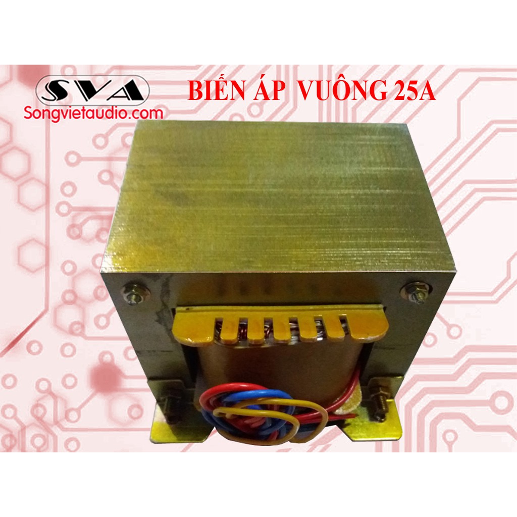 Biến áp 25A ampli 60v