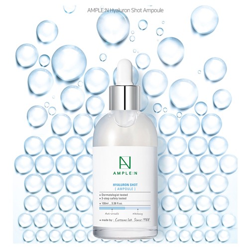 [Hàng mới về] Tinh chất chăm sóc da AMPLE:N Hyaluron Shot 30ml/ 100ml