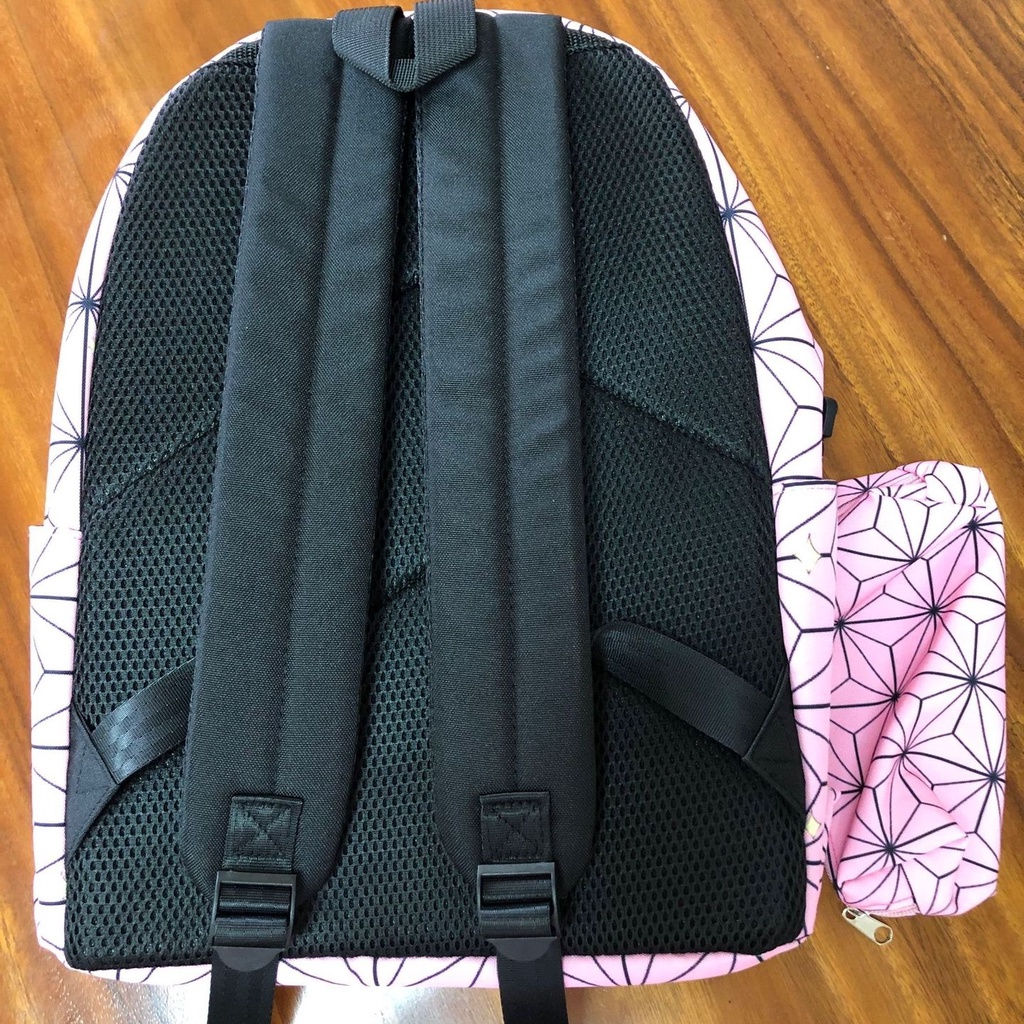 Balo Demon Slayer balo nữ đi học Anime nam Ba Lô Đi Học Cỡ Lớn In Hoạt Hình Nezuko Dễ Thương Cho Bé