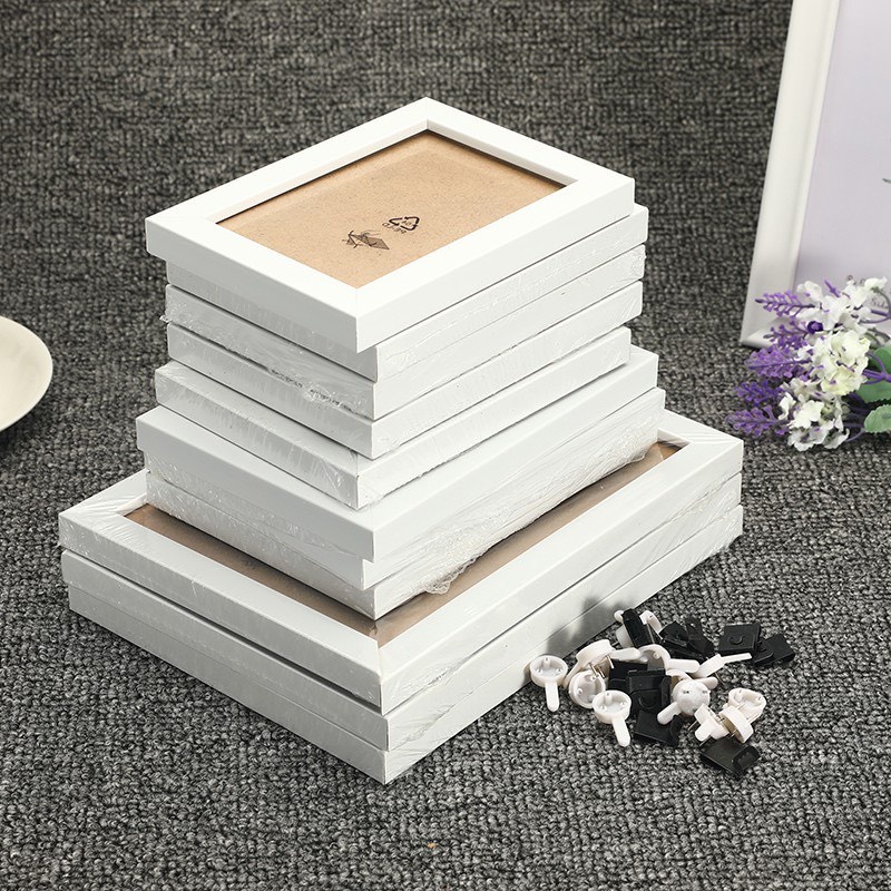 Khung ảnh để bàn,treo tường 10x15, 13x18, 15x21, A4 tặng kèm chân chống hoặc đinh treo