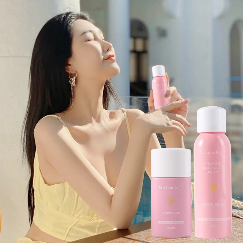 [NEW] ✨XỊT CHỐNG NẮNG TRẮNG DA SPF50+ RAINBOW TOWN ISOLATION PROTECTIVE SPRAY✨