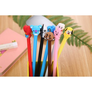 Set 8 Bút bi BTS anime BT21