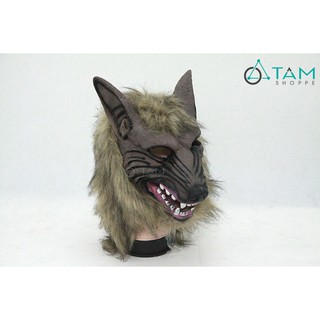 Mặt nạ Halloween đầu sói số 03 TAN