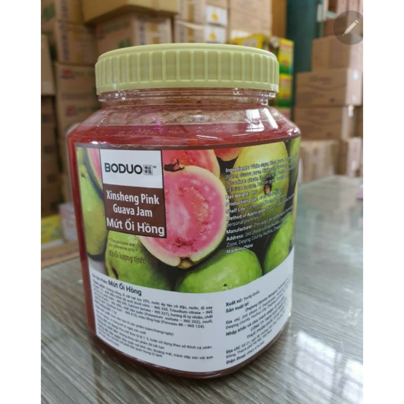 Sốt ổi hồng Boduo