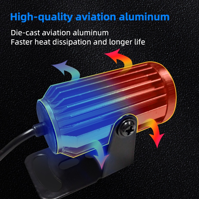 1 Cặp Đèn LED Mini Ánh Sáng Trắng/Vàng Dùng Cho Xe Hơi/Xe Máy