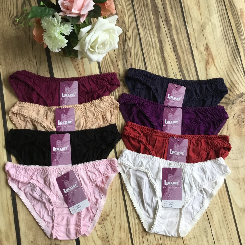 Quần lót nữ thun cotton chất siêu mát thấm hút mồ hôi tốt | WebRaoVat - webraovat.net.vn