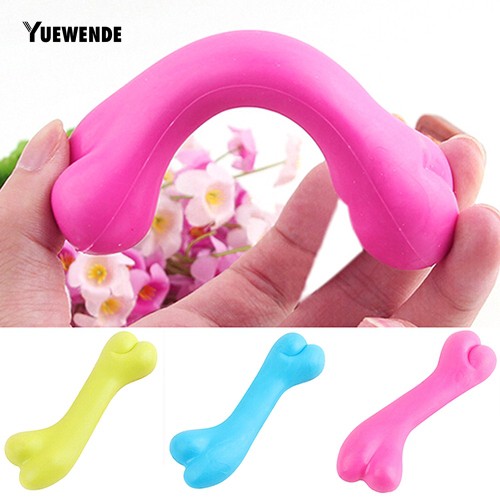 Khúc xương cao su bằng đồ chơi dùng cho thú cưng tiện lợi