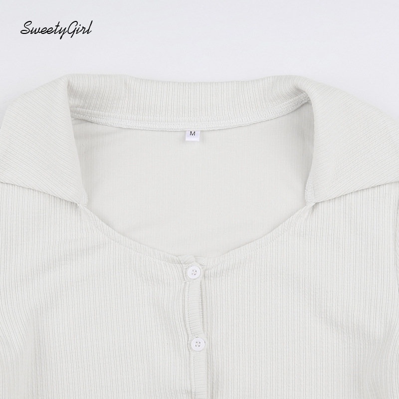 Áo Thun Polo Tay Dài Cổ Tròn Màu Trơn Ôm Eo Thời Trang 2022 Dành Cho Nữ