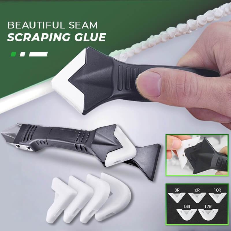 Dụng cụ làm sạch góc cạnh cửa kính 4 trong 1