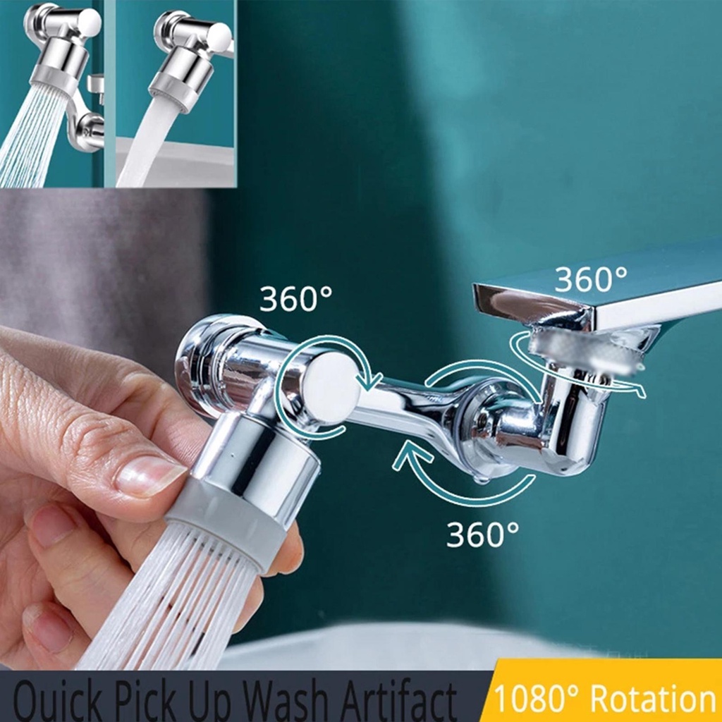 Đầu Nối Dài Vòi Nước Chống Văng Xoay 1080 Độ Đa Năng Y7M3